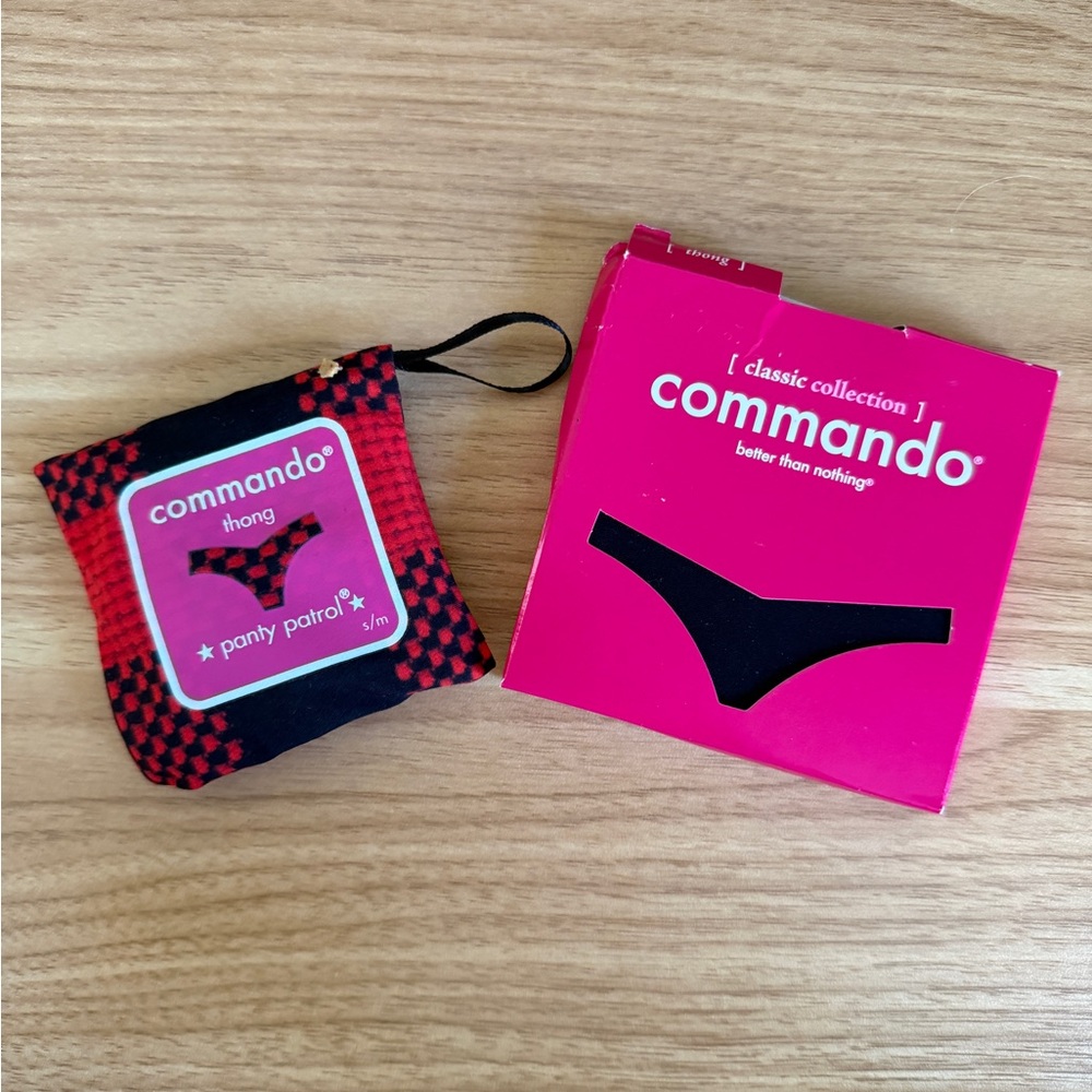 2 for 1! NIB Commando Classic Thongs (S/M)